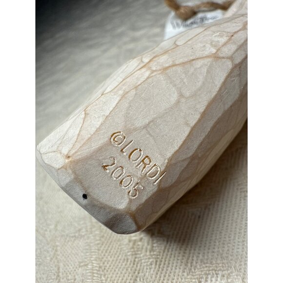 Willow Tree "Love Of Learning" Angel Ornament Figurine Carved Look Susan Lordi - Picture 10 of 16